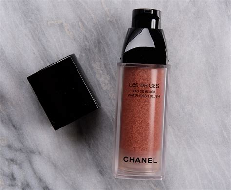 chanel light peach blush.